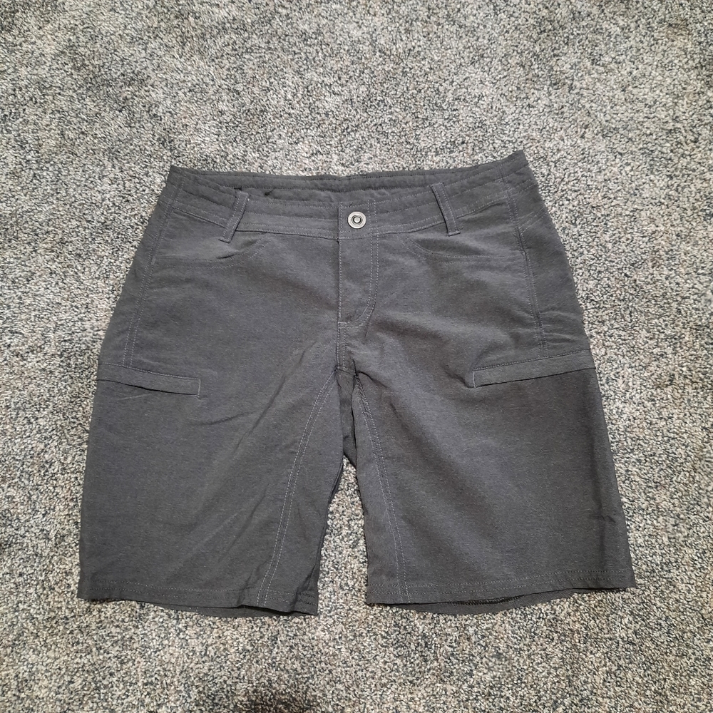 Kuhl Anfib Shorts Stretch Quick Dry UPF50+ Zip Pockets, Women's 2, EUC.